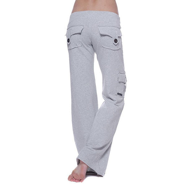 Pantalon cargo extensible pour femmes