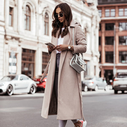 RenskesJacket I Veste longue en laine pour femmes