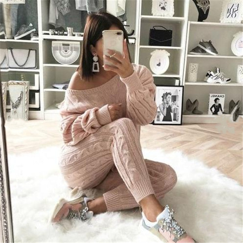 Kiara Knitted Set | Un ensemble élégant pour les jours froids