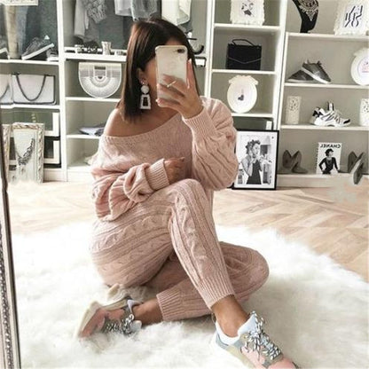 Kiara Knitted Set | Un ensemble élégant pour les jours froids