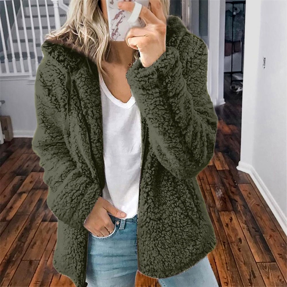 Cardigan à capuche Teddy - Super doux et merveilleusement chaud