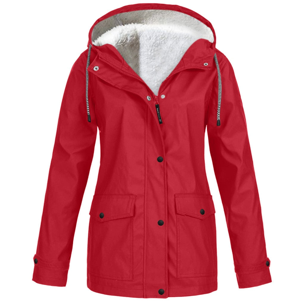 Veste Jeanne Outdoor | Imperméable, coupe-vent et doublée souple
