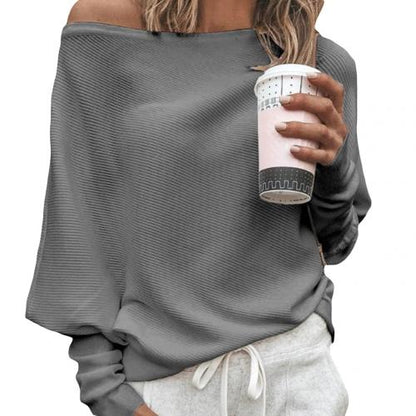 Joli pull à épaules nues