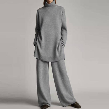 Ensemble col roulé et pantalon de haute qualité | Élastique et résistant