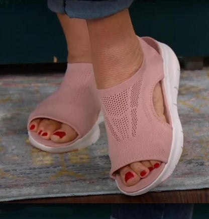 Sandales confortables à enfiler