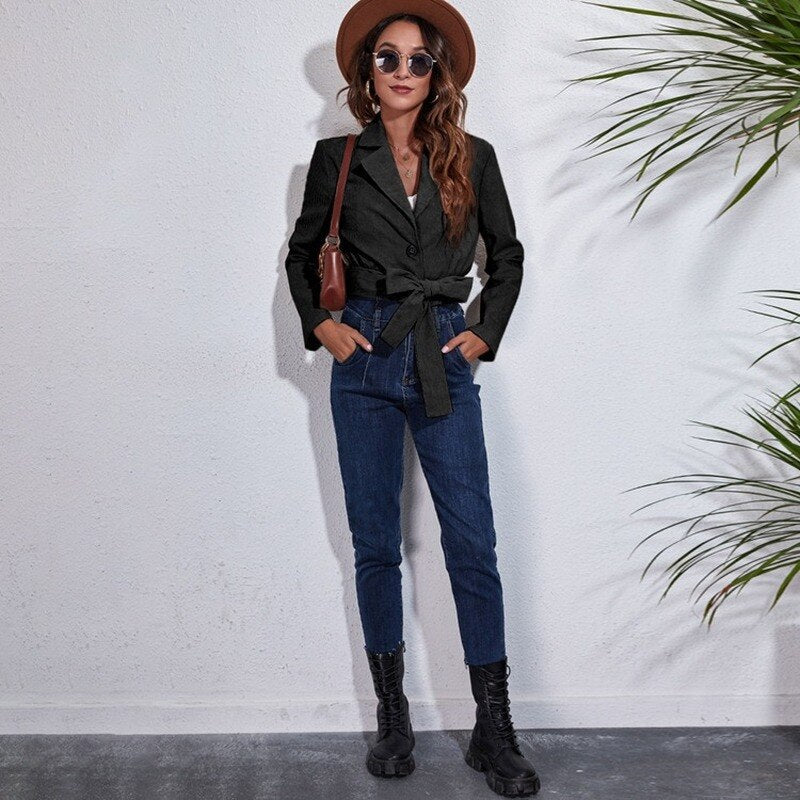 CourtneysJacket I Crop Intermediate Jacket For Women