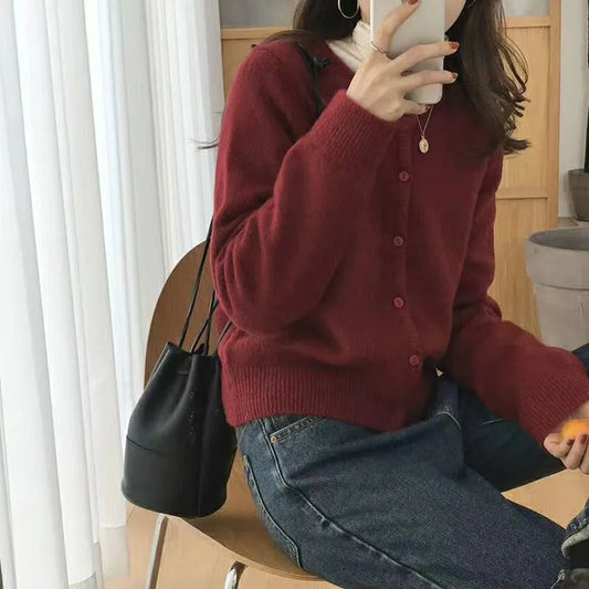 Aliana - Veste en tricot douillette avec ouverture sur le devant