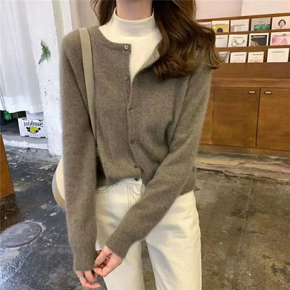 Aliana - Veste en tricot douillette avec ouverture sur le devant
