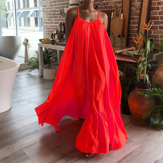 Oriana - Robe à bretelles spaghetti pour femmes