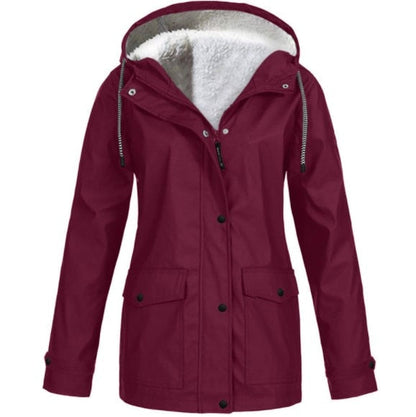 Veste Jeanne Outdoor | Imperméable, coupe-vent et doublée souple