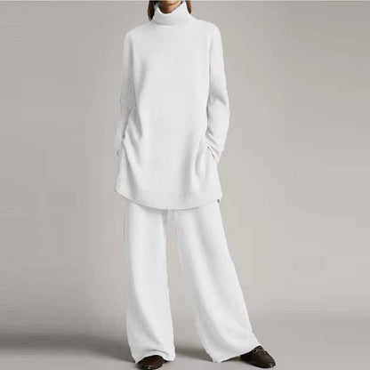 Ensemble col roulé et pantalon de haute qualité | Élastique et résistant