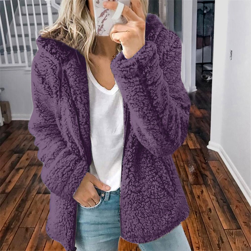 Cardigan à capuche Teddy - Super doux et merveilleusement chaud