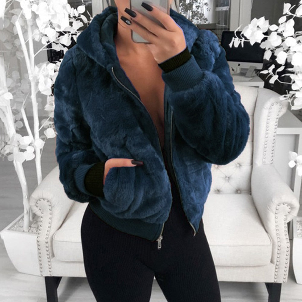 Cardigan souple avec capuche - Nomi
