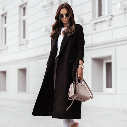 RenskesJacket I Veste longue en laine pour femmes