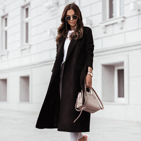 RenskesJacket I Veste longue en laine pour femmes