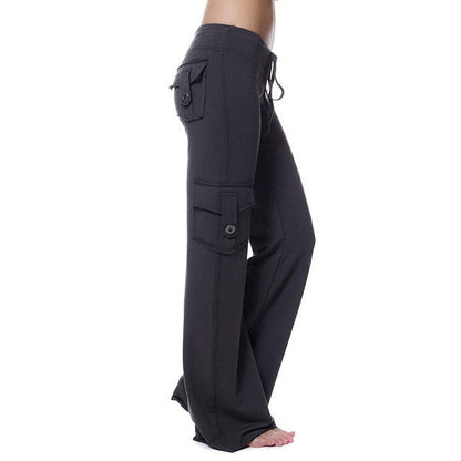 Pantalon cargo extensible pour femmes