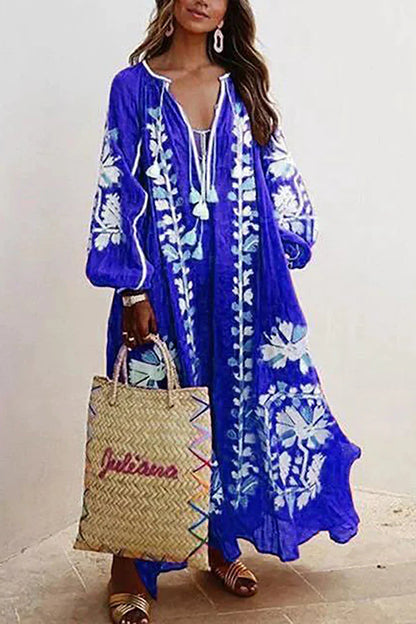 Hallie - Robe décontractée surdimensionnée à manches longues