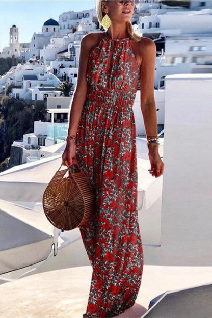 Haven - Robe longue à imprimé coloré