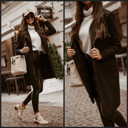 Veste longue BrownJacket I pour femmes
