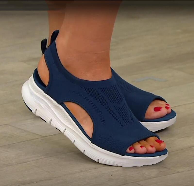 Sandales confortables à enfiler