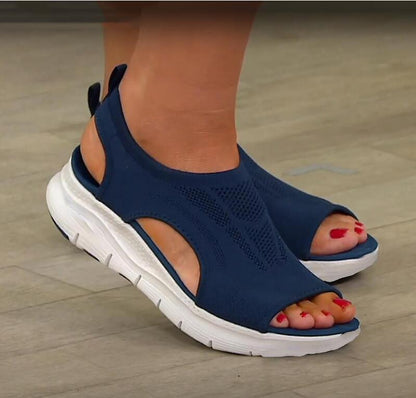 Sandales confortables à enfiler