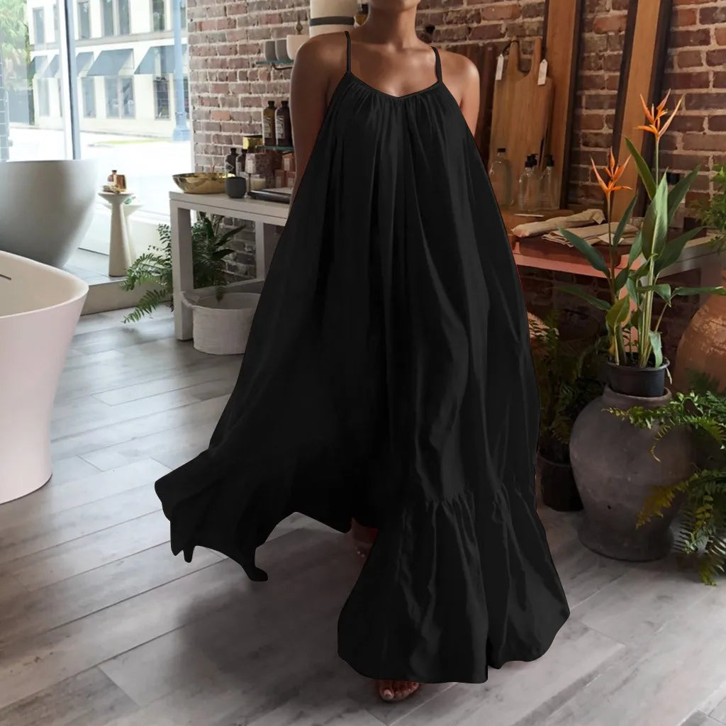 Oriana - Robe à bretelles spaghetti pour femmes