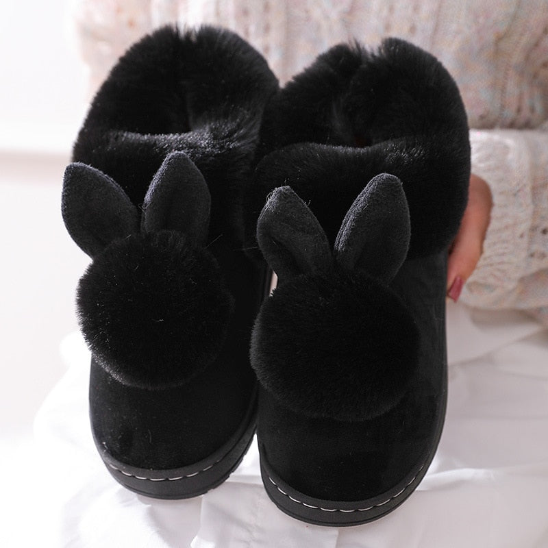JacoliensSlippers I Chaussons lapin pour femmes