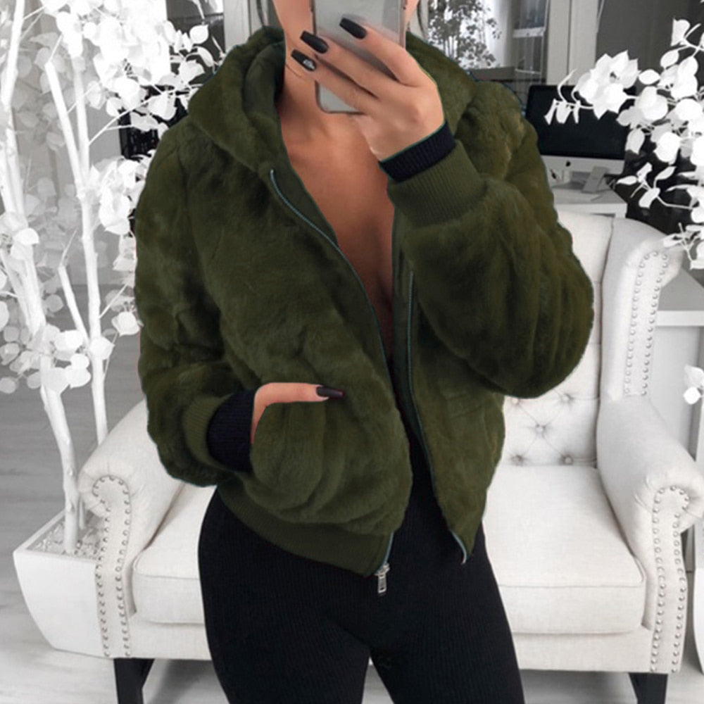 Cardigan souple avec capuche - Nomi