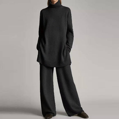 Ensemble col roulé et pantalon de haute qualité | Élastique et résistant
