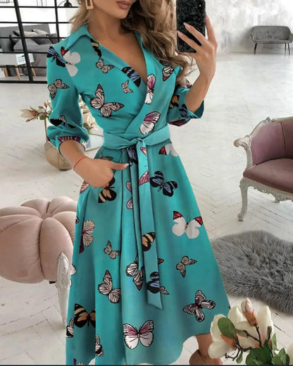 Gertrude | Robe portefeuille élégante