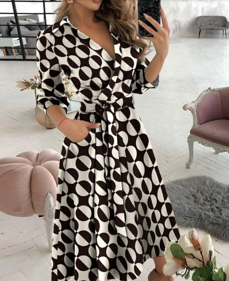 Gertrude | Robe portefeuille élégante