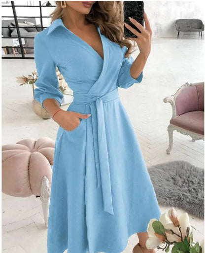 Gertrude | Robe portefeuille élégante