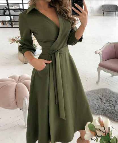 Gertrude | Robe portefeuille élégante