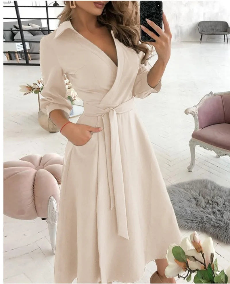 Gertrude | Robe portefeuille élégante