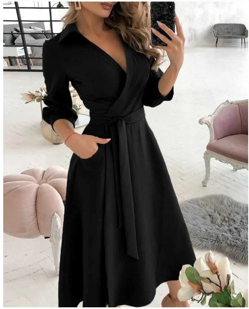 Gertrude | Robe portefeuille élégante