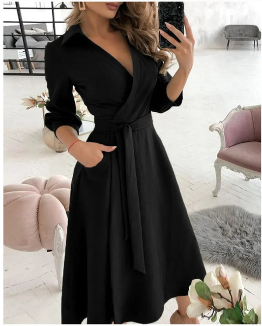 Gertrude | Robe portefeuille élégante