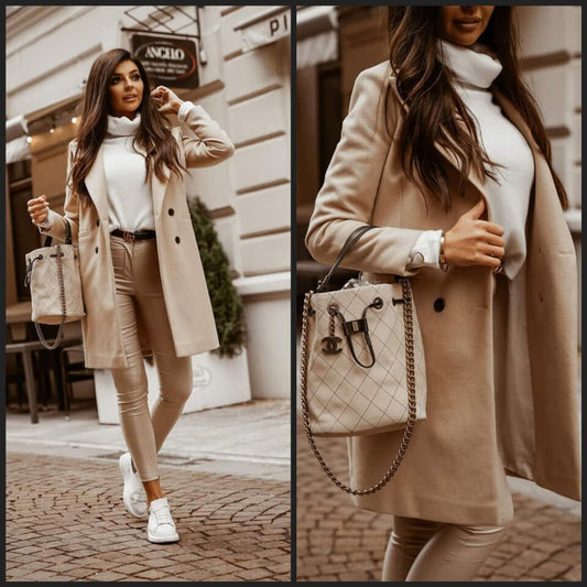 Veste longue BrownJacket I pour femmes