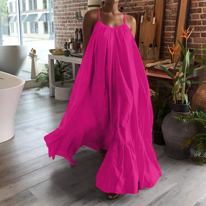 Oriana - Robe à bretelles spaghetti pour femmes