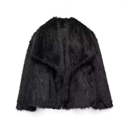 Manteau de fourrure chaud pour femmes | Luxe et confort - Parfait pour l'hiver