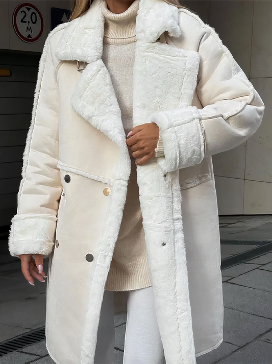 Veste teddy coupe-vent pour femmes
