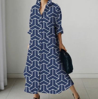 Lucille - Robe imprimée pour femme