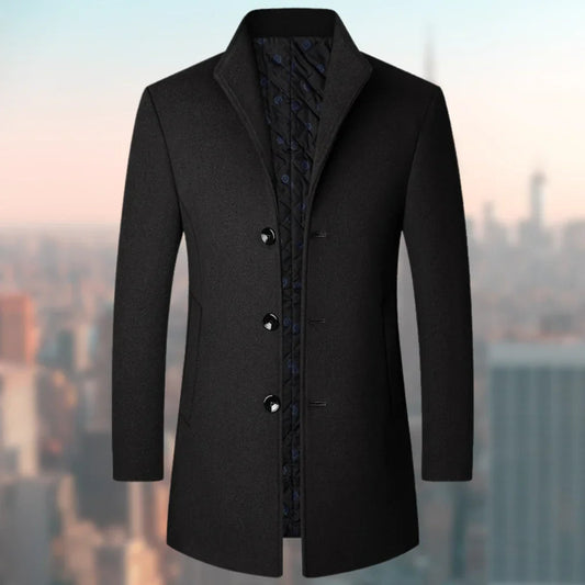 Vintage Boutonné Imperméable Décontracté Pour Femme | Idéal pour Automne/Hiver