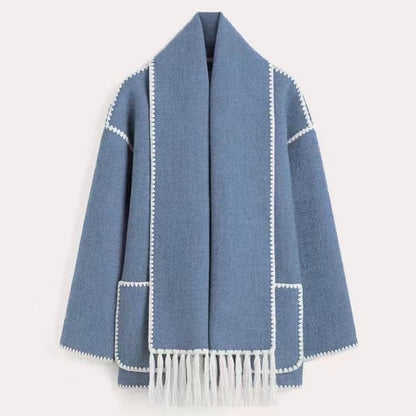 Viona™ | Veste cape en laine confortable