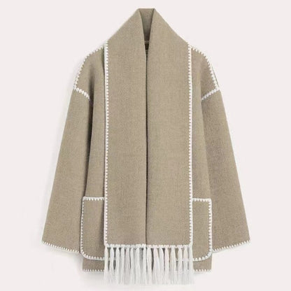 Ingrid | Manteau en laine chaude Elégant
