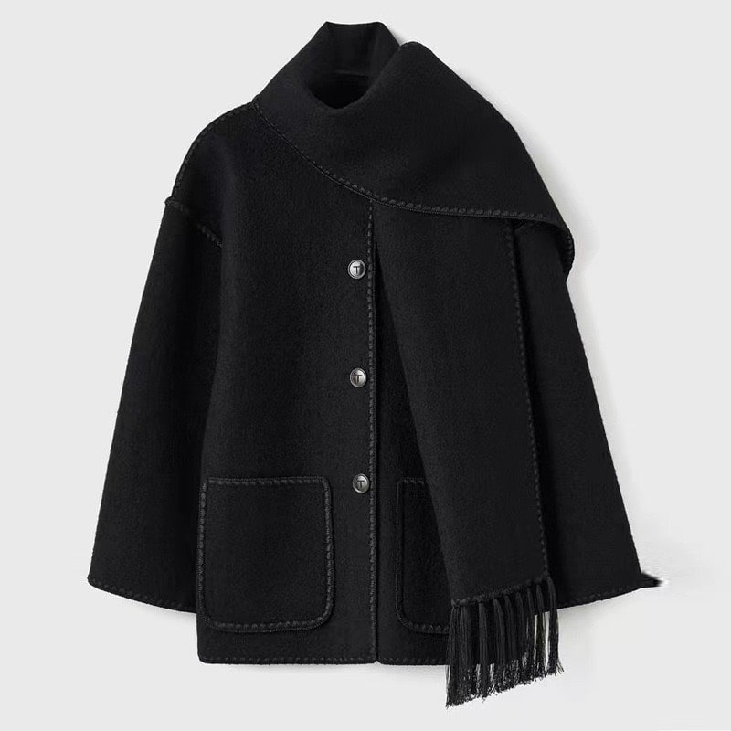 Ingrid | Manteau en laine chaude Elégant