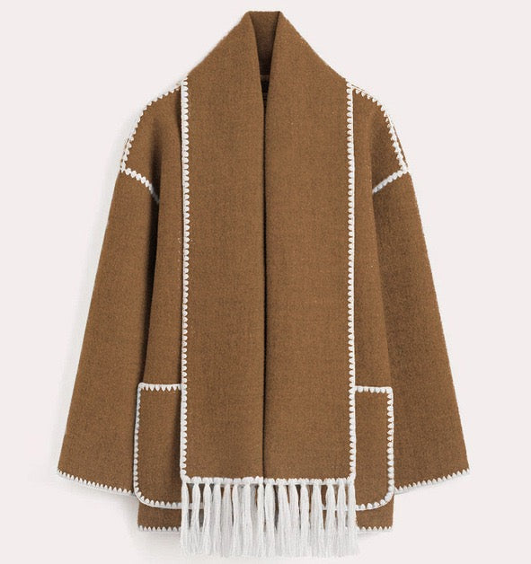 Ingrid | Manteau en laine chaude Elégant