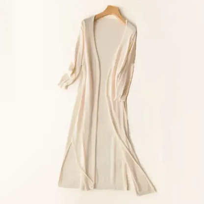 Inezimen | Cardigan long élégant pour femme | Léger