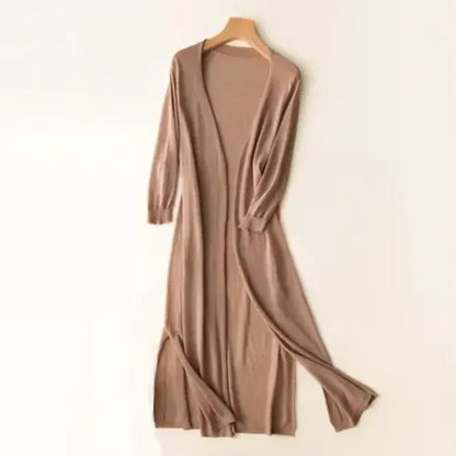 Inezimen | Cardigan long élégant pour femme | Léger