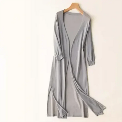Inezimen | Cardigan long élégant pour femme | Léger