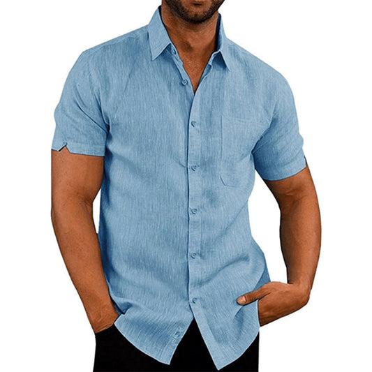 Chemise Eden, lin raffiné